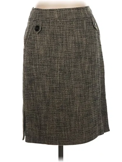 Pre-owned Etcetera Formal Skirt In Gray