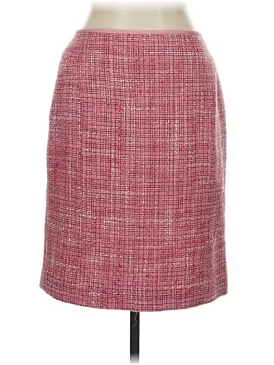 Pre-owned Etcetera Formal Skirt In Pink