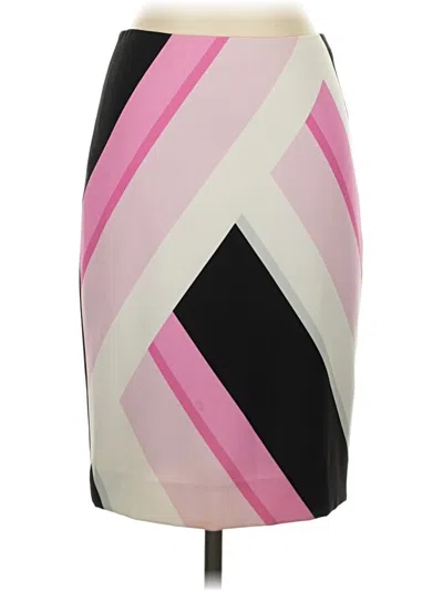 Pre-owned Etcetera Formal Skirt In Pink