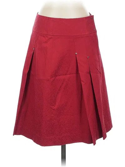 Pre-owned Etcetera Formal Skirt In Red