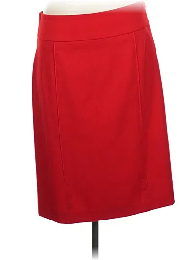 Pre-owned Etcetera Formal Skirt In Red
