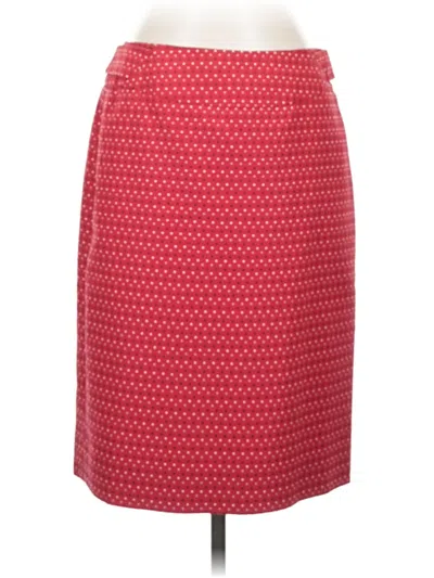 Pre-owned Etcetera Formal Skirt In Red