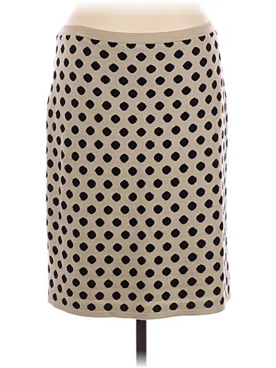 Pre-owned Etcetera Formal Skirt In Tan