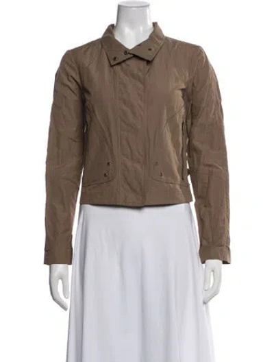 Pre-owned Etcetera Jacket In Brown
