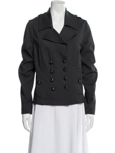 Pre-owned Etcetera Jacket In Gray