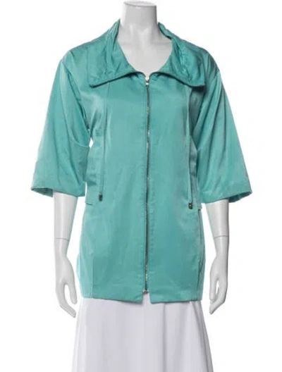 Pre-owned Etcetera Jacket In Green