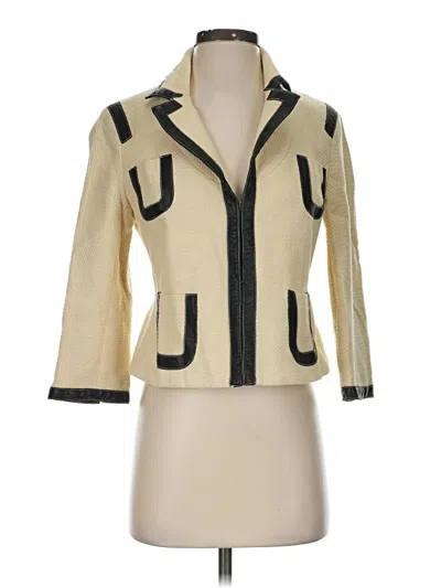 Pre-owned Etcetera Jacket In Ivory
