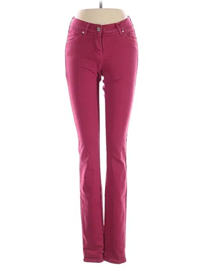 Pre-owned Etcetera Jeans In Burgundy