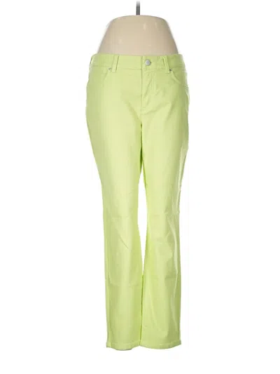 Pre-owned Etcetera Jeggings In Green
