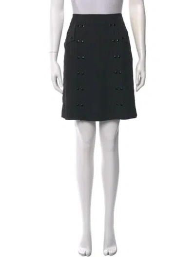 Pre-owned Etcetera Knee-length Skirt In Black