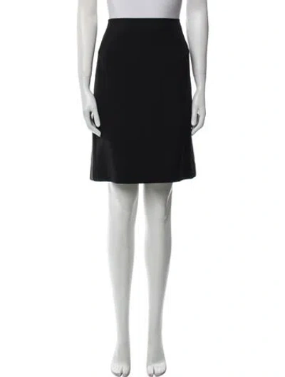 Pre-owned Etcetera Knee-length Skirt In Black