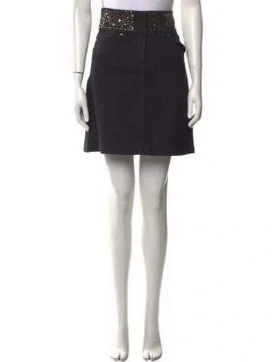 Pre-owned Etcetera Knee-length Skirt In Black