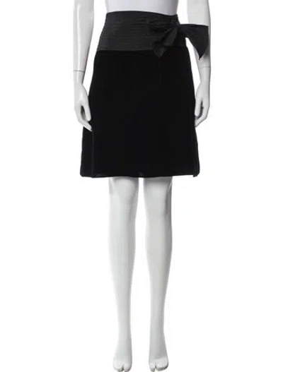 Pre-owned Etcetera Knee-length Skirt In Black