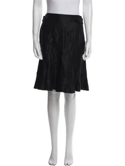 Pre-owned Etcetera Knee-length Skirt In Blue