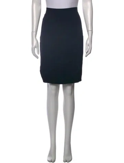 Pre-owned Etcetera Knee-length Skirt In Blue