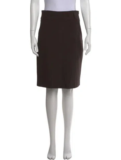 Pre-owned Etcetera Knee-length Skirt W/ Tags In Black