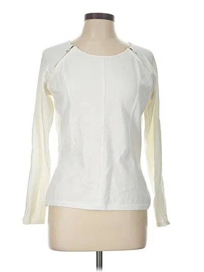 Pre-owned Etcetera Long Sleeve T-shirt In Ivory