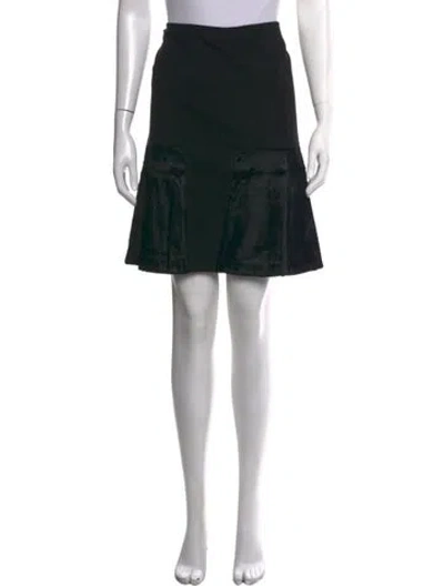 Pre-owned Etcetera Mini Skirt In Black