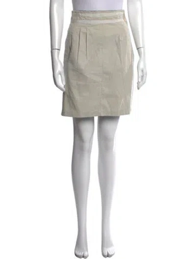 Pre-owned Etcetera Mini Skirt In Grey