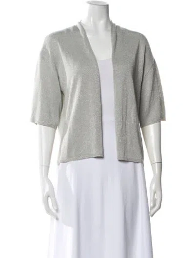 Pre-owned Etcetera Open Front Sweater W/ Tags In Blue