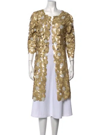 Pre-owned Etcetera Patterned Long Dress In Multicolor