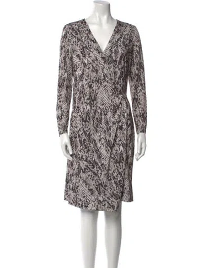 Pre-owned Etcetera Printed Knee-length Dress In Multi