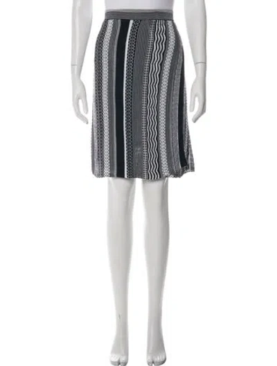 Pre-owned Etcetera Printed Midi Length Skirt In Multi