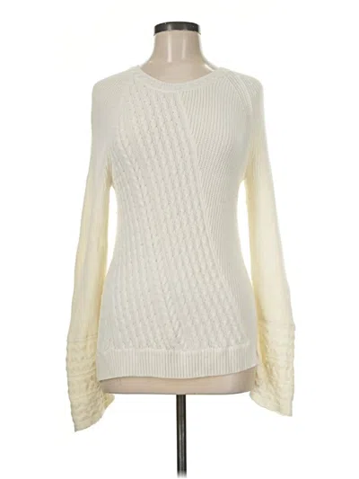 Pre-owned Etcetera Pullover Sweater In Ivory