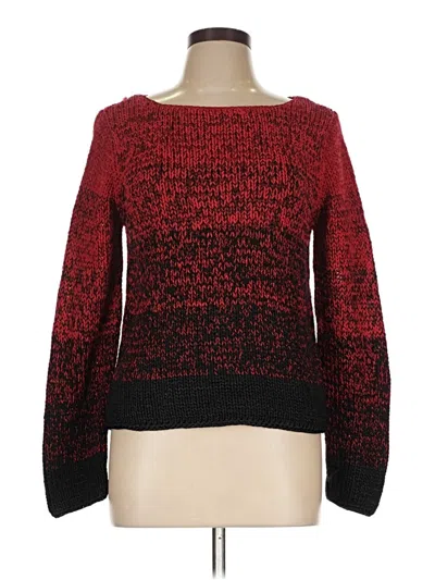 Pre-owned Etcetera Pullover Sweater In Red