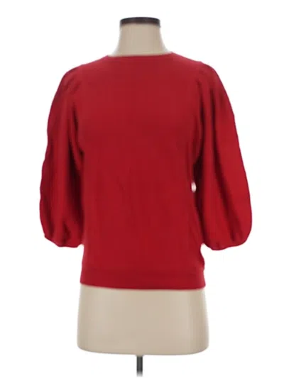 Pre-owned Etcetera Pullover Sweater In Red