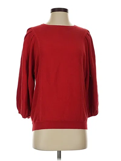 Pre-owned Etcetera Pullover Sweater In Red