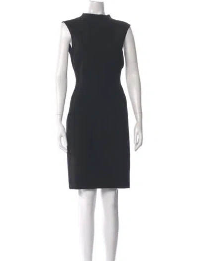 Pre-owned Etcetera Scoop Neck Knee-length Dress In Blue