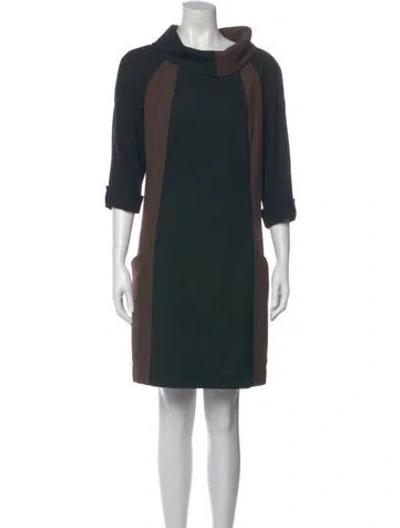 Pre-owned Etcetera Scoop Neck Knee-length Dress W/ Tags In Green