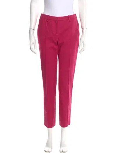 Pre-owned Etcetera Skinny Leg Pants In Pink
