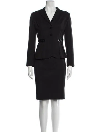 Pre-owned Etcetera Skirt Suit In Black