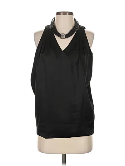 Pre-owned Etcetera Sleeveless Blouse In Black