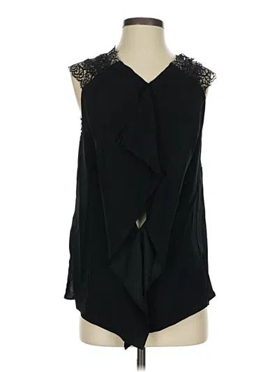Pre-owned Etcetera Sleeveless Blouse In Black
