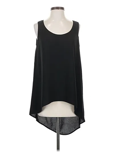 Pre-owned Etcetera Sleeveless Blouse In Black