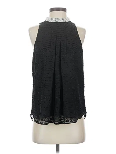 Pre-owned Etcetera Sleeveless Blouse In Black