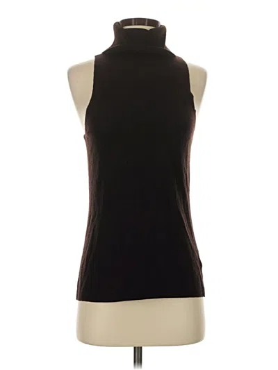 Pre-owned Etcetera Sleeveless Blouse In Brown