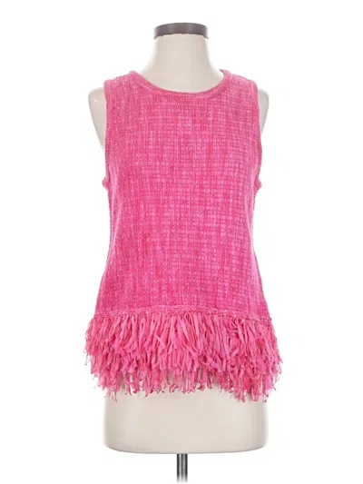 Pre-owned Etcetera Sleeveless Blouse In Pink
