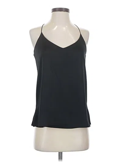 Pre-owned Etcetera Sleeveless Top Black Halter Neckline Tops