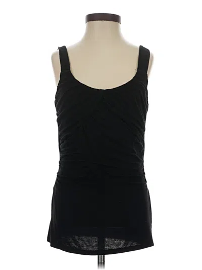 Pre-owned Etcetera Sleeveless Top Black Scoop Neck Tops