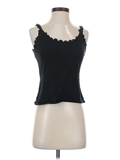 Pre-owned Etcetera Sleeveless Top Black Sweetheart Neckline Tops