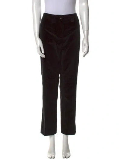 Pre-owned Etcetera Straight Leg Pants In Black