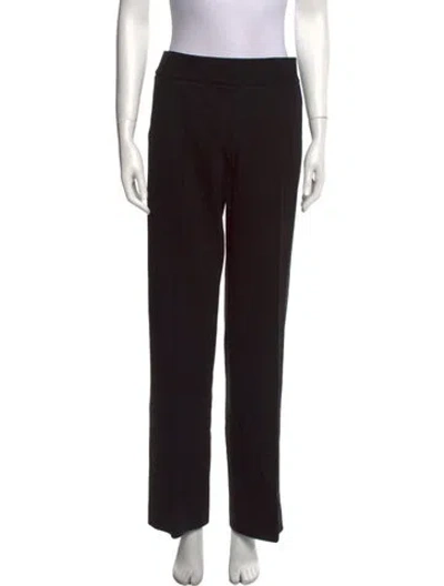 Pre-owned Etcetera Straight Leg Pants In Black