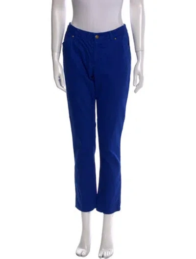 Pre-owned Etcetera Straight Leg Pants In Blue
