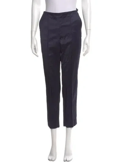 Pre-owned Etcetera Straight Leg Pants In Blue