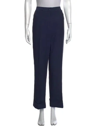 Pre-owned Etcetera Straight Leg Pants In Blue