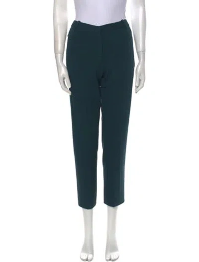 Pre-owned Etcetera Straight Leg Pants In Green